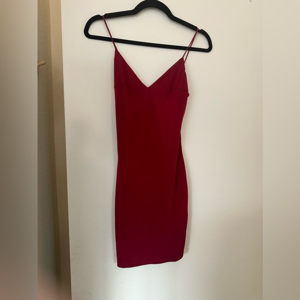Mini Red Bodycon Dress
